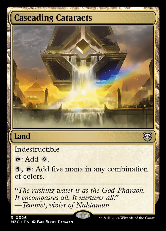 Cascading Cataracts 326 (Commander: Modern Horizons 3) 