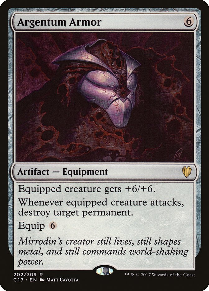 Argentum Armor 202/309 (Commander 2017) 