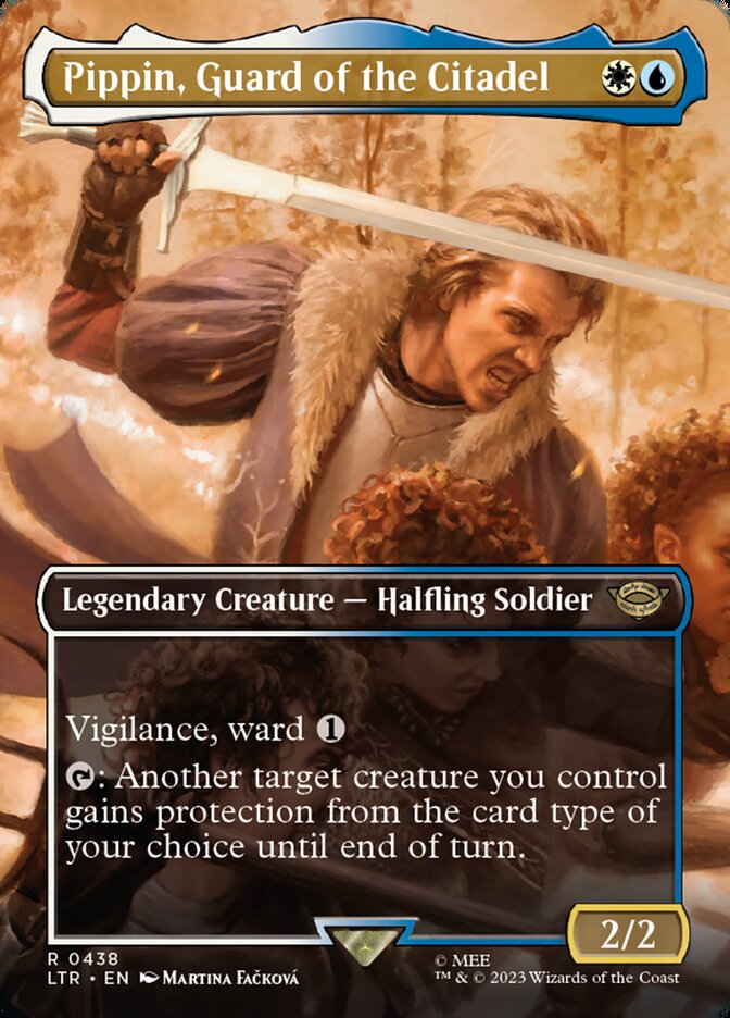Pippin, Guard of the Citadel 438/281 (Universes Beyond: The Lord of the Rings: Tales of Middle-earth)  - Borderless Foil