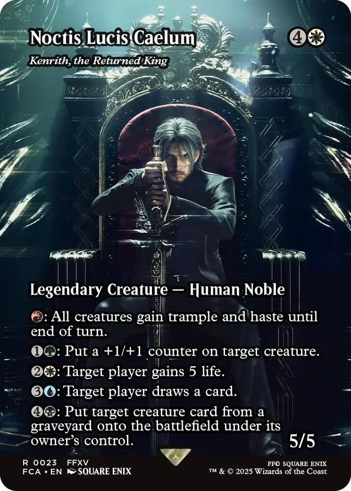 Noctis, Lucis Caelum - Kenrith, the Returned King 23/64 (FINAL FANTASY: Through the Ages)  - Showcase