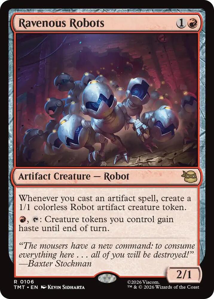 Ravenous Robots (Teenage Mutant Ninja Turtles)  - undefined