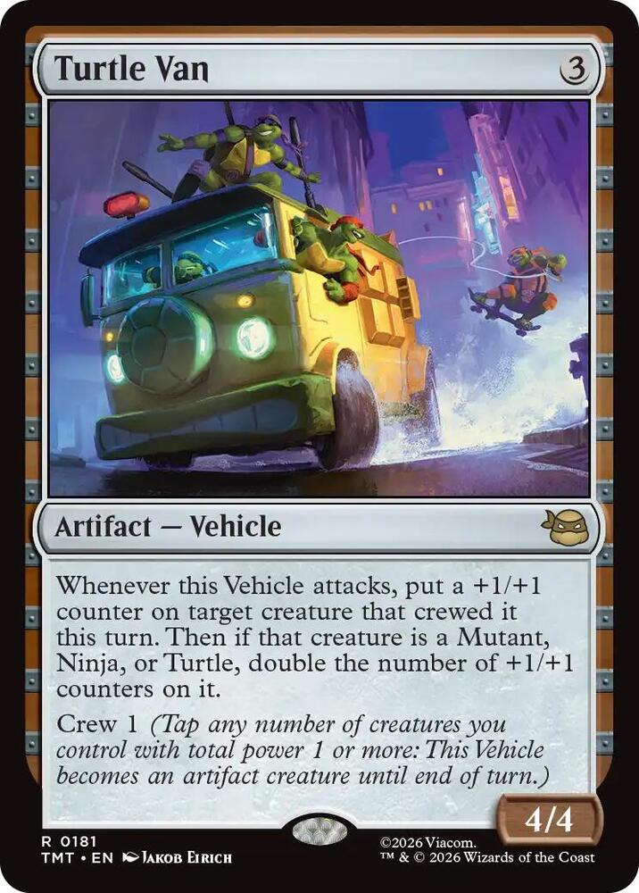 Turtle Van (Teenage Mutant Ninja Turtles)  - undefined