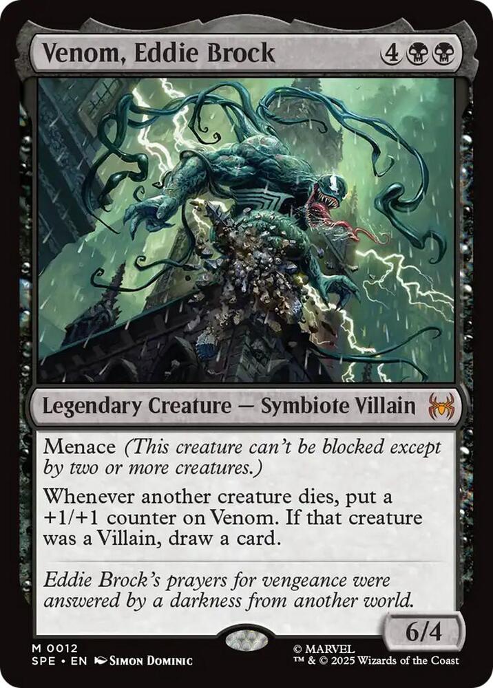 Venom Eddie Brock 12 (Marvel's Spider-Man: Eternal-Legal) 