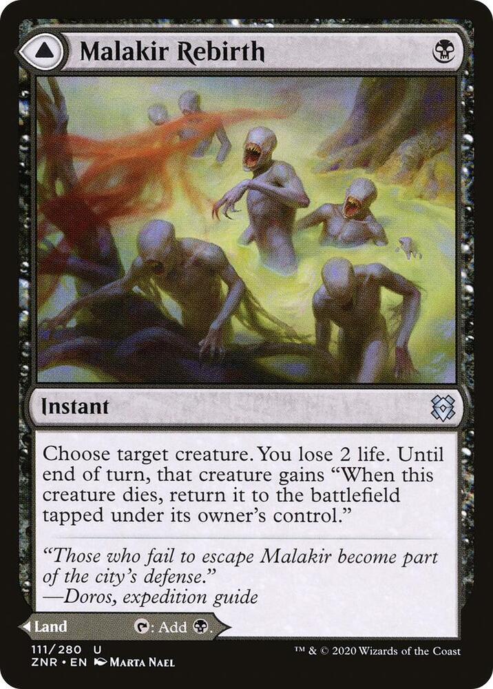 Malakir Rebirth 111 (Zendikar Rising)  - Foil