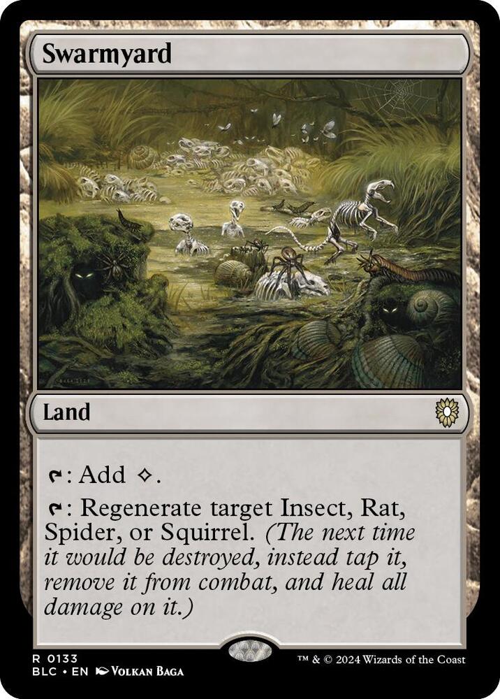 Swarmyard 133 (Commander: Bloomburrow) 