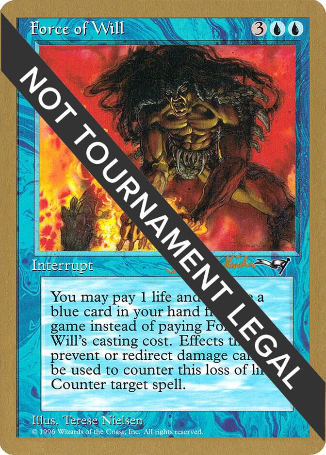 Force of Will 1997 Janosch Kuhn ALL jk28/131 (World Championship Decks) 