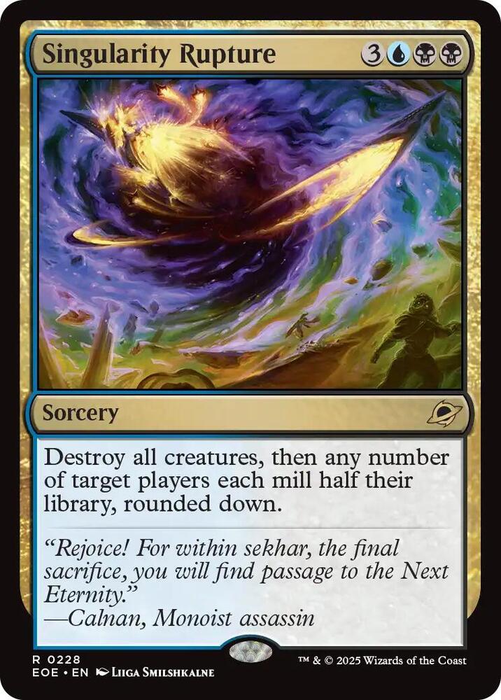 Singularity Rupture 228 (Edge of Eternities) 