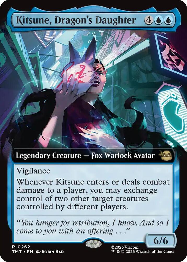 Kitsune Dragons Daughter Extended Art (Teenage Mutant Ninja Turtles)  - undefined