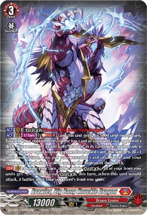 Brawler Big Bang Knuckle Dragon SR () 