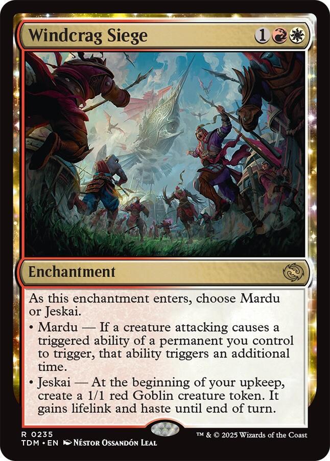Windcrag Siege 235 (Tarkir: Dragonstorm) 