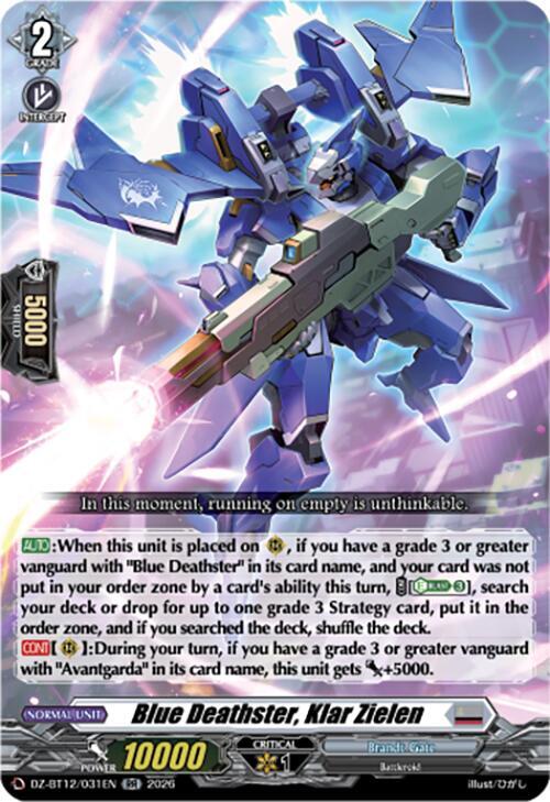 Blue Deathster Klar Zielen () 