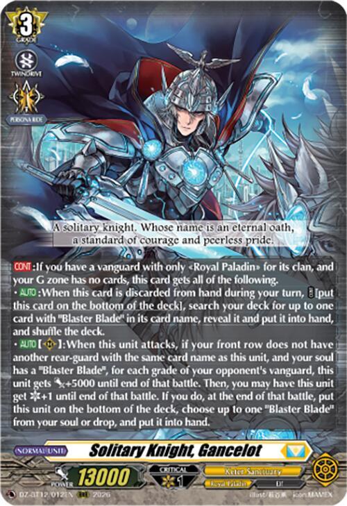 Solitary Knight Gancelot () 