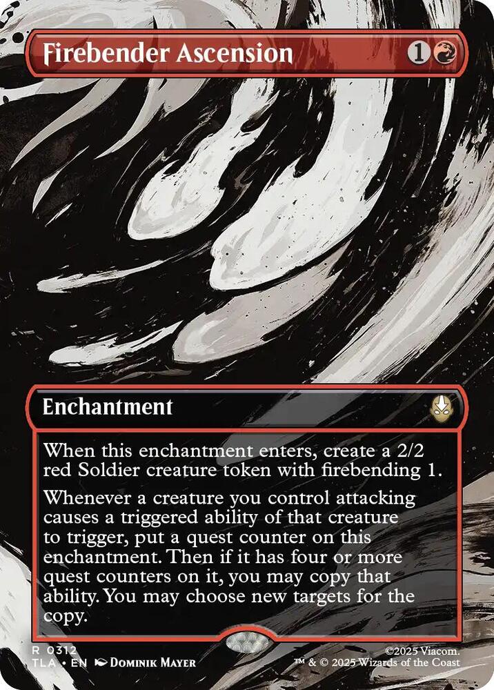 Firebender Ascension  312/286 (Avatar: The Last Airbender)  - Borderless