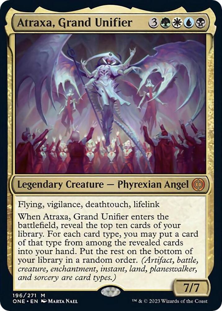 Atraxa, Grand Unifier 196/271 (Phyrexia: All Will Be One) 