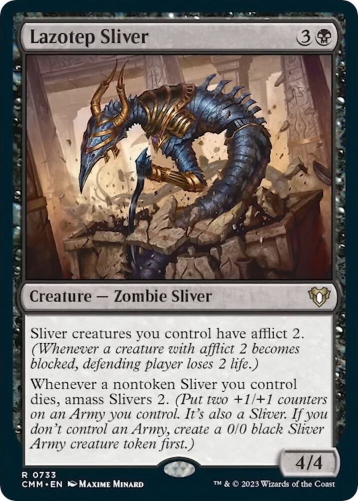 Lazotep Sliver 733/451 (Commander Masters) 