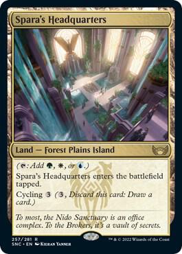 Sparas Headquarters 257 (Streets of New Capenna)  - Foil