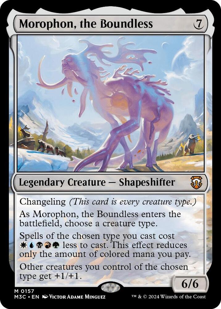 Morophon the Boundless 157 (Commander: Modern Horizons 3) 