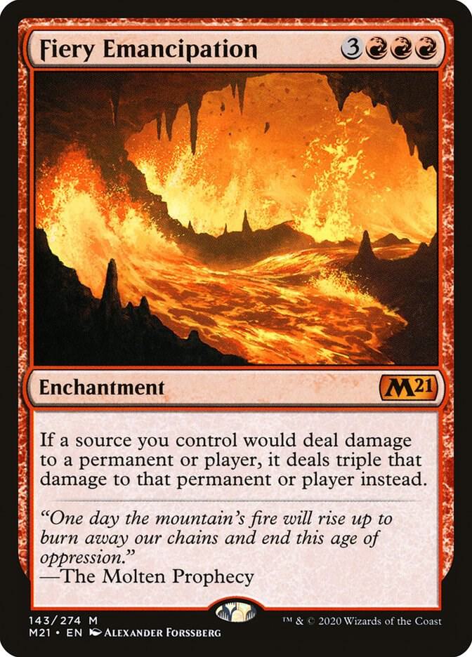 Fiery Emancipation 143 (Core Set 2021) 