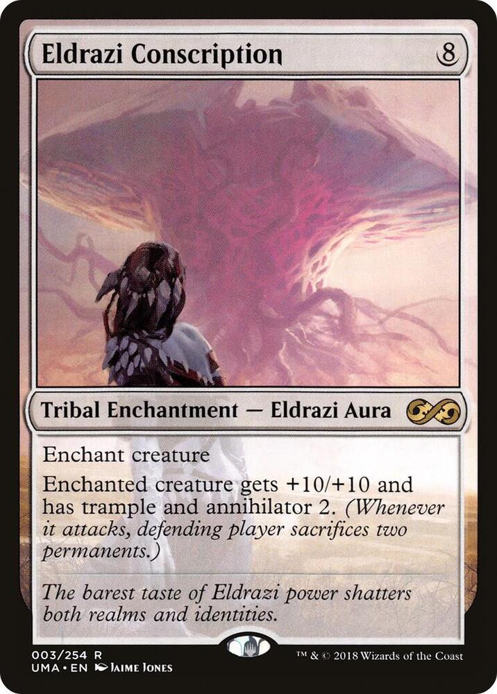 Eldrazi Conscription 3 (Ultimate Masters)  - Foil
