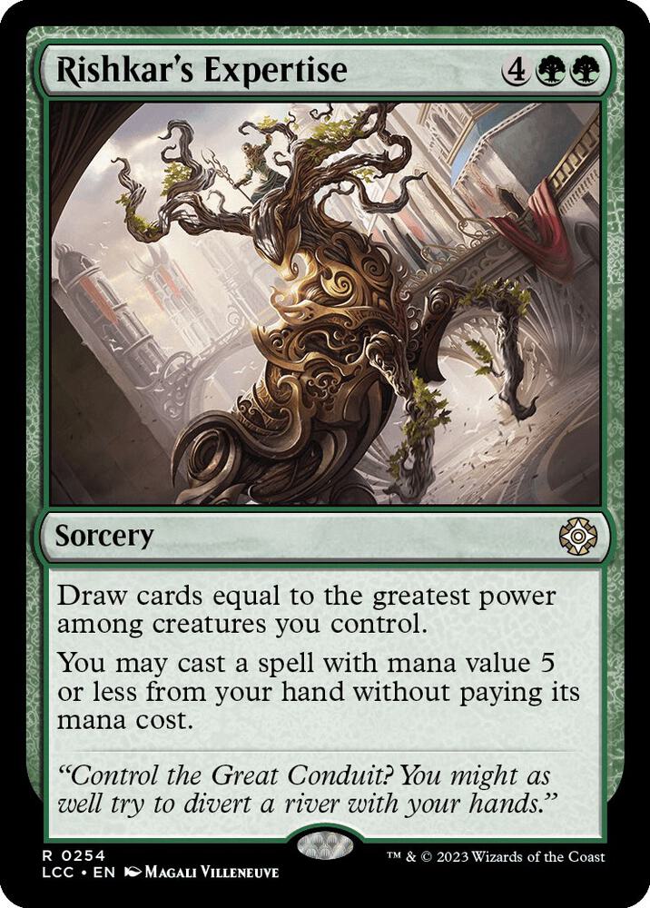Rishkar's Expertise 254/370 (Commander: The Lost Caverns of Ixalan) 