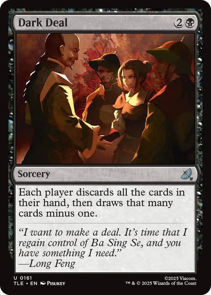 Dark Deal 161 (Avatar: The Last Airbender: Eternal-Legal)  - Foil