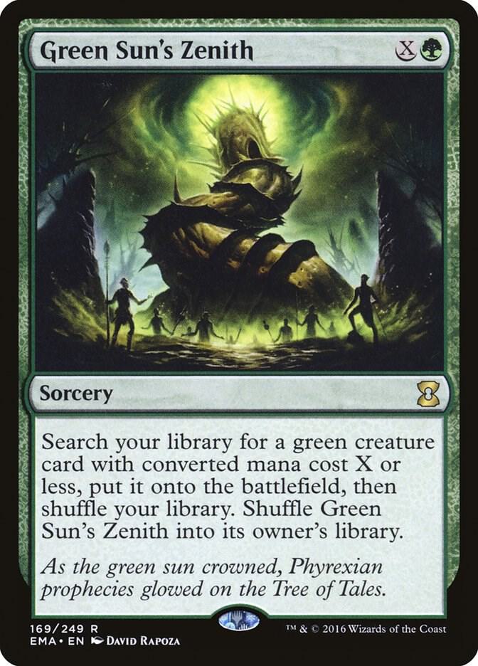Green Sun's Zenith 169/249 (Eternal Masters) 