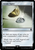 Arcane Signet 273 (Commander: The Lord of the Rings: Tales of Middle-earth) 