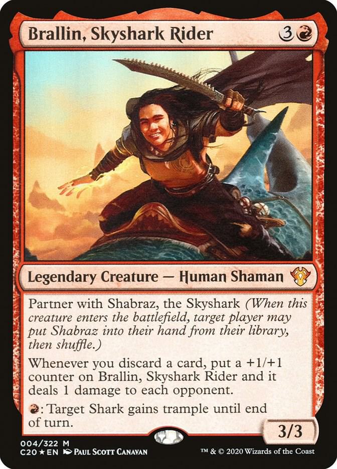 Brallin, Skyshark Rider 4 (Commander 2020) 