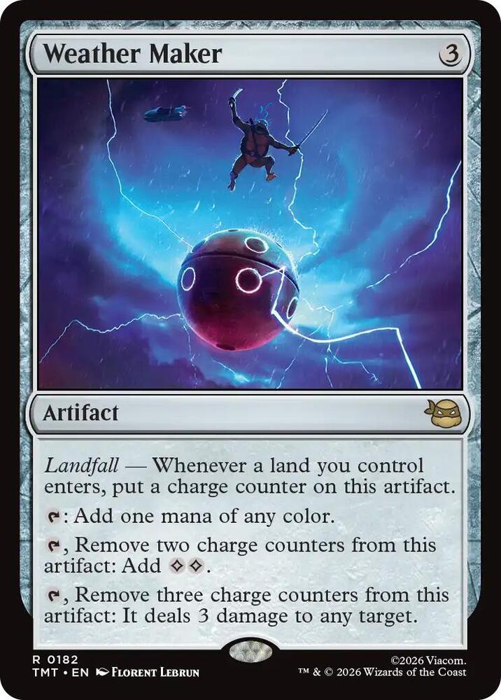 Weather Maker 182 (Teenage Mutant Ninja Turtles)  - Foil