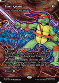 Leo's Katana Sword of Sinew and Steel 18 (Teenage Mutant Ninja Turtles Source Material)  - Borderless
