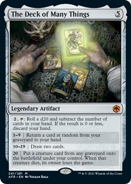 The Deck of Many Things 241/281 (Adventures in the Forgotten Realms) 