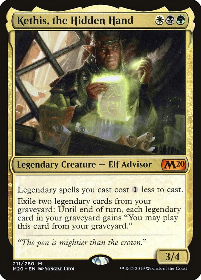 Kethis, the Hidden Hand 211/280 (Core Set 2020) 
