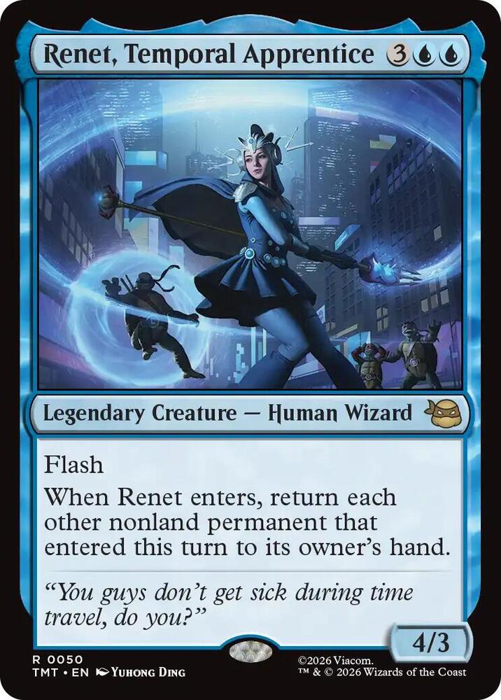 Renet Temporal Apprentice 50 (Teenage Mutant Ninja Turtles)  - Foil