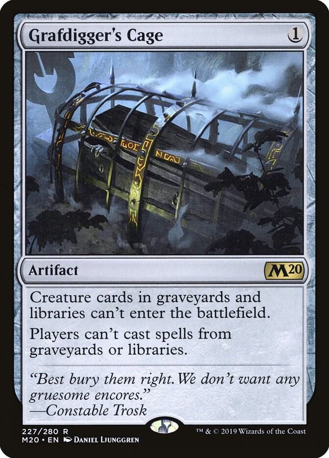 Grafdigger's Cage 227 (Core Set 2020) 
