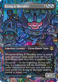 Krang and Shredder Borderless 201 (Teenage Mutant Ninja Turtles)  - Borderless Foil