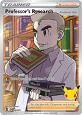 Professors Research Professor Oak Full Art 024/025 (Celebrations)  - Holofoil