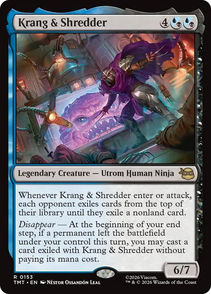 Krang and Shredder 153 (Teenage Mutant Ninja Turtles) 