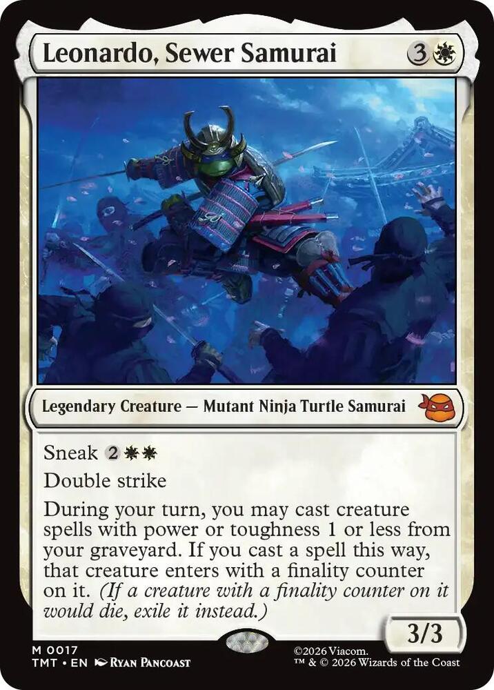 Leonardo, Sewer Samurai 17 (Teenage Mutant Ninja Turtles) 