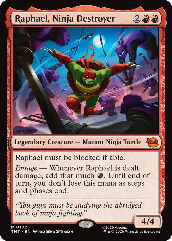 Raphael, Ninja Destroyer 102 (Teenage Mutant Ninja Turtles) 