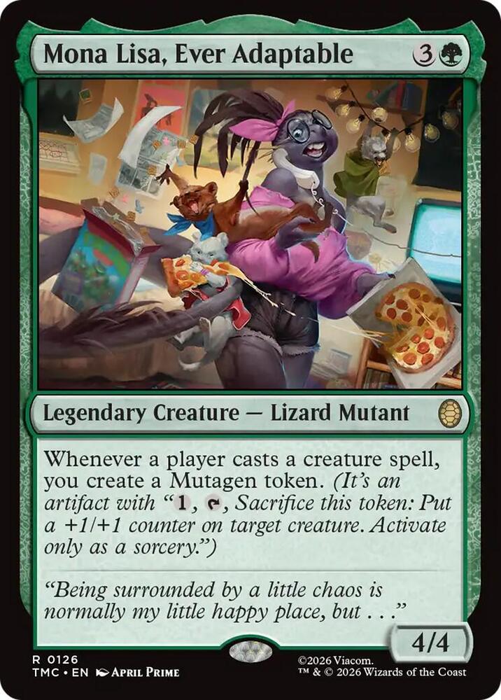 Mona Lisa Ever Adaptable 126 (Commander: Teenage Mutant Ninja Turtles) 