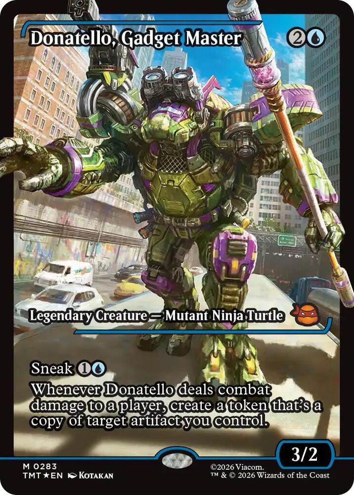 Donatello, Gadget Master 283 (Teenage Mutant Ninja Turtles)  - Foil