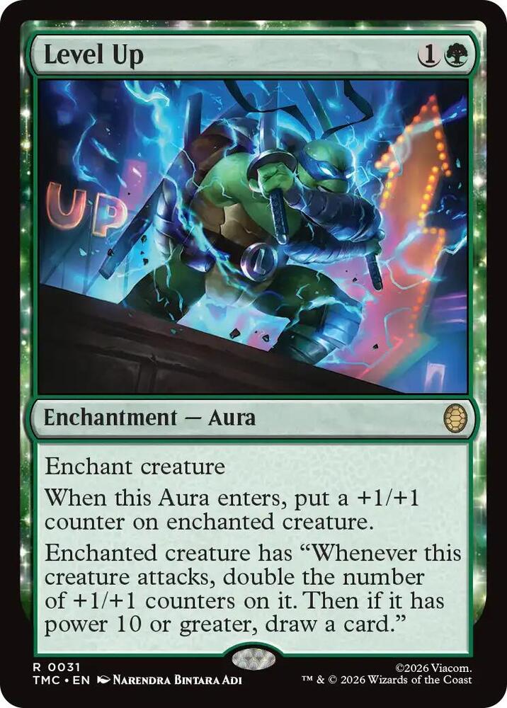 Level Up 31 (Commander: Teenage Mutant Ninja Turtles)  - Surge Foil