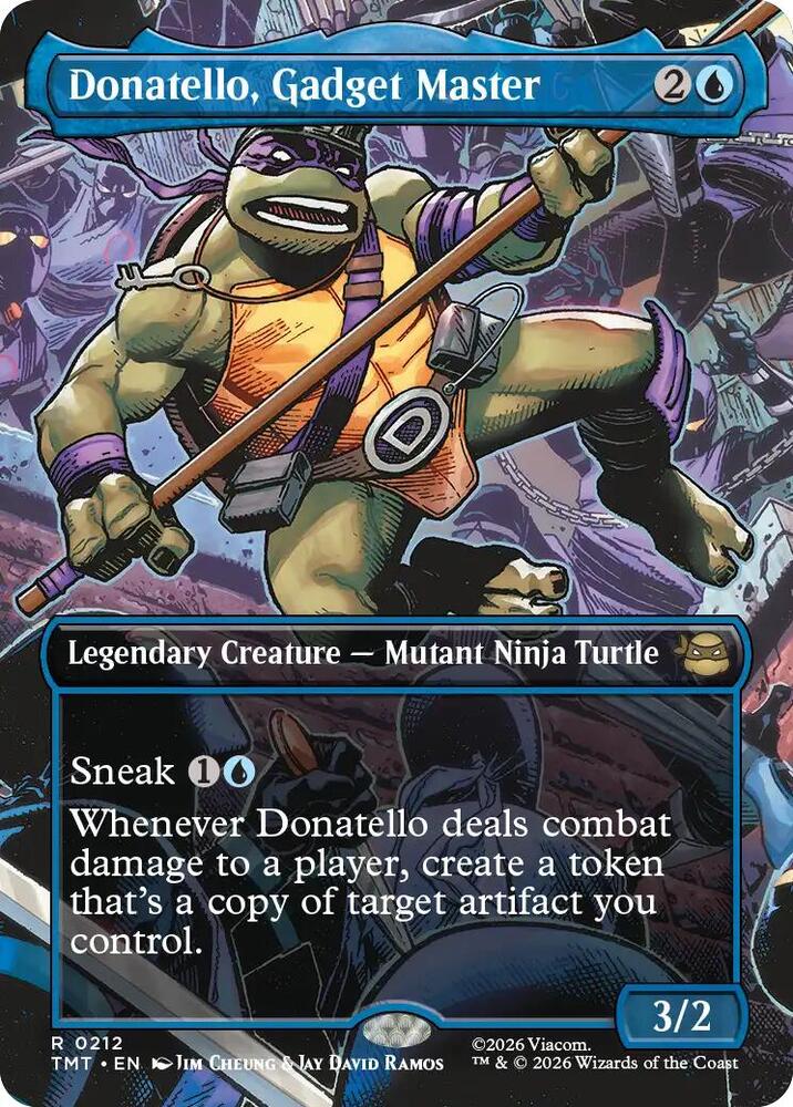 Donatello Gadget Master  212 (Teenage Mutant Ninja Turtles)  - Borderless