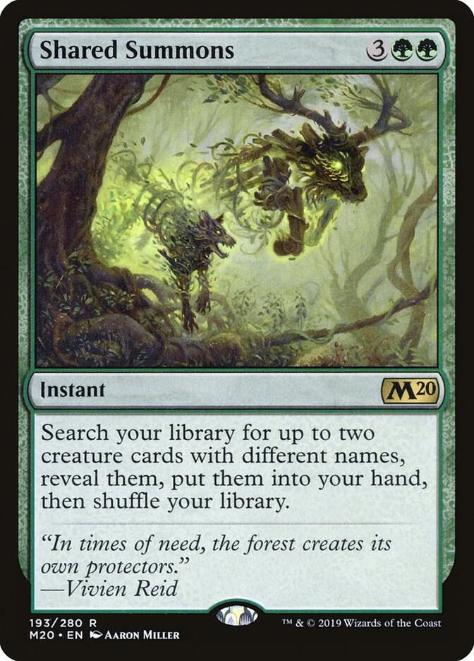 Shared Summons 193/280 (Core Set 2020) 