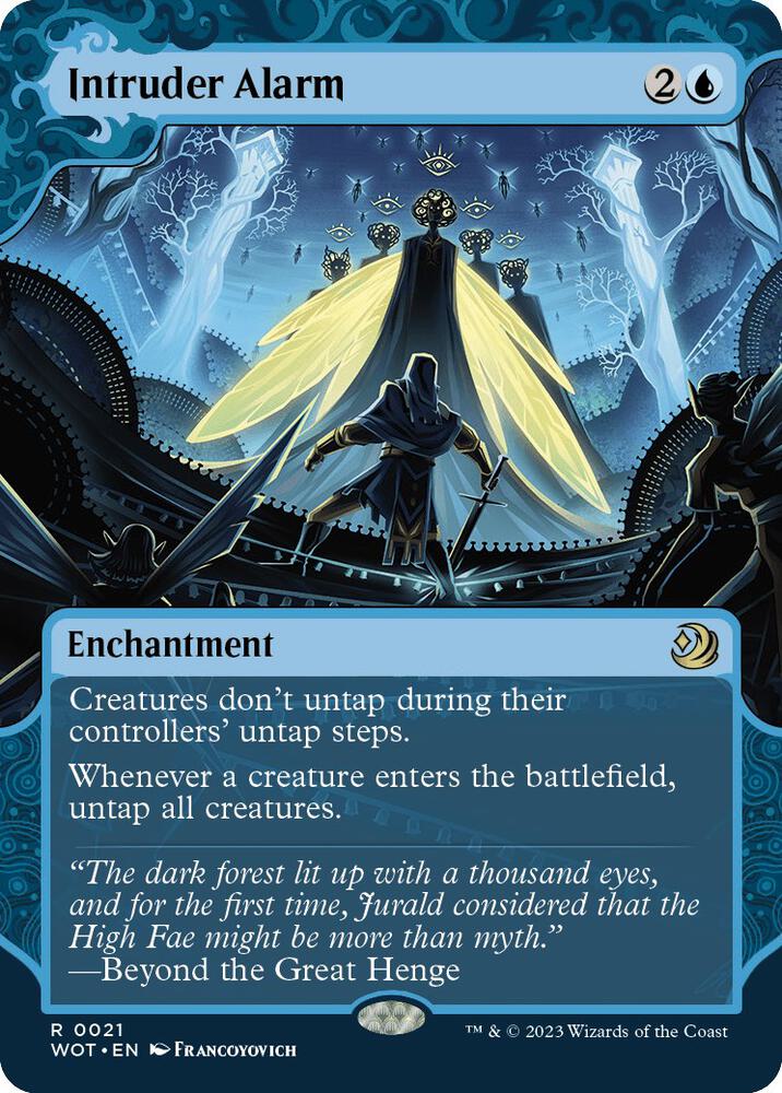Intruder Alarm 21/63 (Wilds of Eldraine: Enchanting Tales)  - Showcase