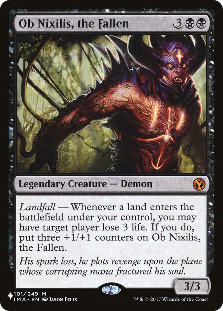 Ob Nixilis the Fallen IMA-101/5075 (The List Reprints) 