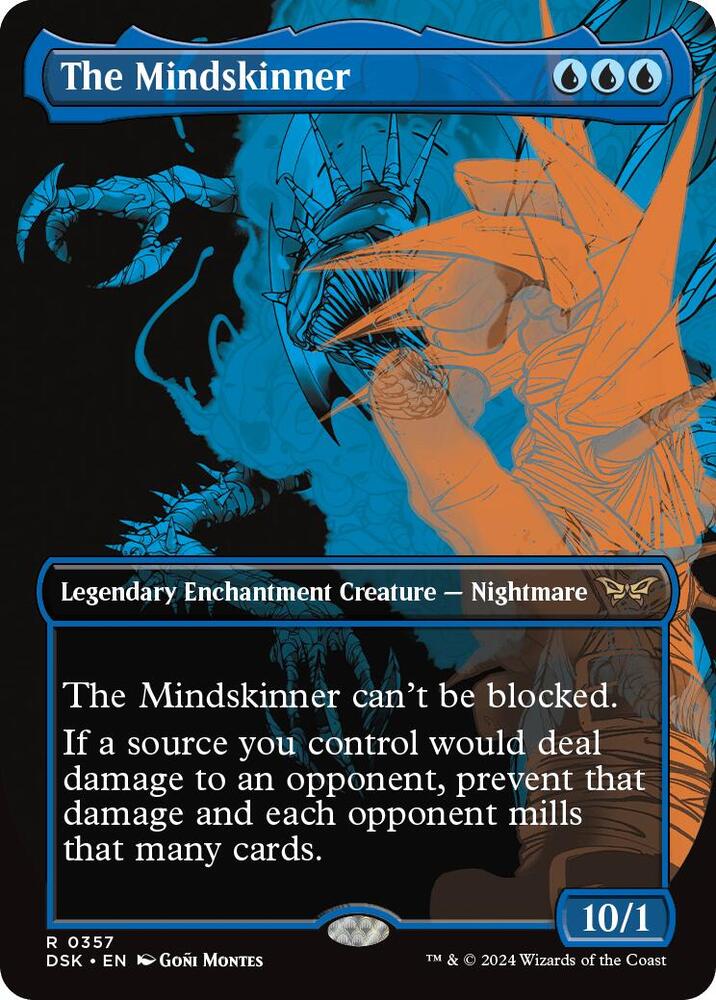 The Mindskinner 357/286 (Duskmourn: House of Horror)  - Borderless