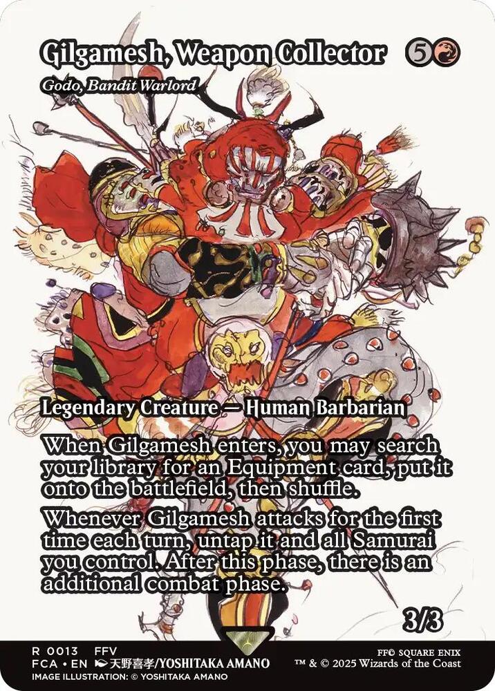 Gilgamesh Weapon Collector Godo Bandit Warlord  13 (FINAL FANTASY: Through the Ages) 