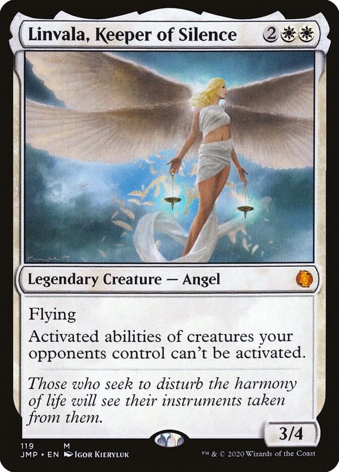 Linvala, Keeper of Silence 119/495 (Jumpstart) 