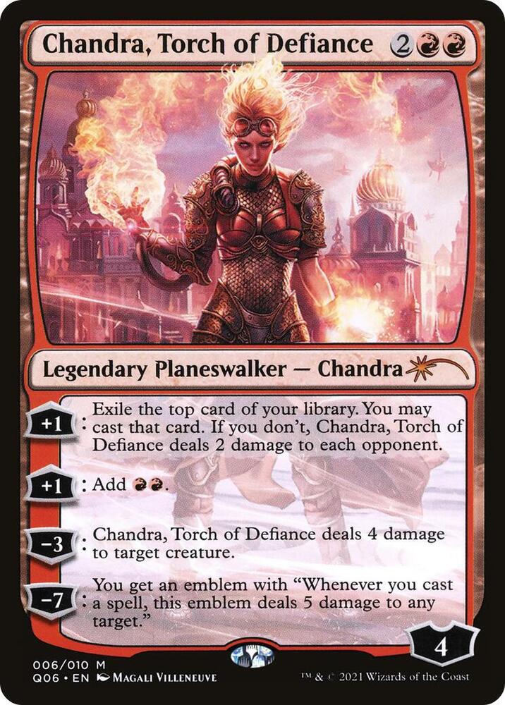 Chandra Torch of Defiance 6 (Unique and Miscellaneous Promos) 